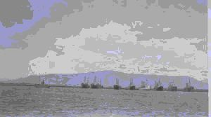 Image of Fleet of fishing ships