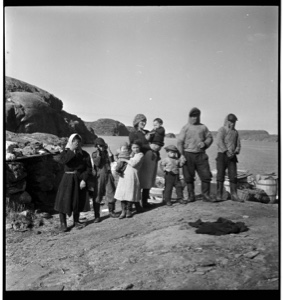 Image of Eskimo [Inuit] family