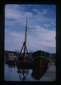 Image of Mast prior to being secured to the deck of HERO