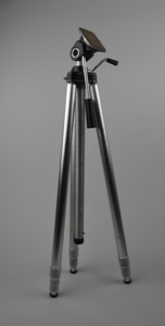 Image: Steel and aluminum photographic tripod