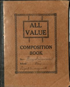 Image of Composition book by Benja Saimat