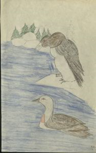 Image of birds [red-throated loons]