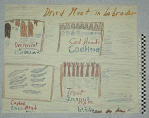 Image of Dried Meat in Labrador