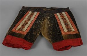 Image of sealskin short pants 