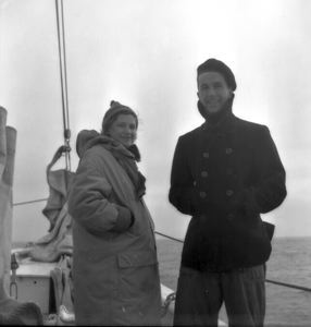 Image of Miriam and Peter Roll on the BOWDOIN