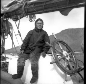 Image of Eskimo [Inuk] on The Bowdoin, Nugatsiak
