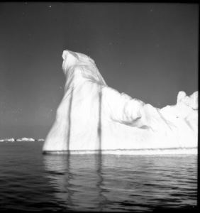 Image: Iceberg 1:30 am, Entering Savigsuit, Meteorite Is.