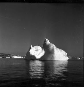 Image: Iceberg 1:30 am, Entering Savigsiut, Meteorite Is.