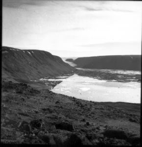 Image of Cape Harrison, ice cap, Etah