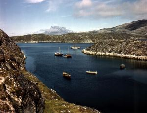 Image of Drowned coastline of Godthaab fjord