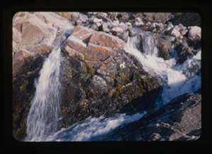 Image: stream and waterfalls