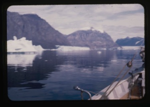 Image of iceberg, glacier tongues