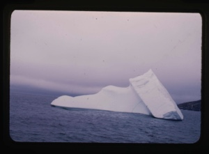 Image: iceberg through rigging