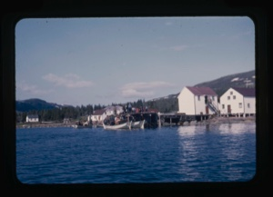 Image of waterfront buildings