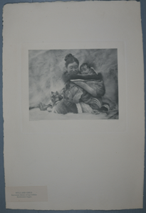 Image: Nyla and Child, Eteeveemuit Eskimo of Cape Dufferin Northwestern Ungava