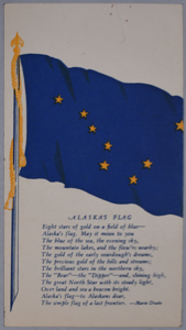 Image of Alaska's flag (poem)