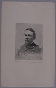 Image of photo of Captain M.A. Healy in uniform 1892� of Captain M.A. Healy in uniform 1892