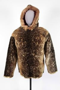 Image: Sealskin Parka with Red Lining