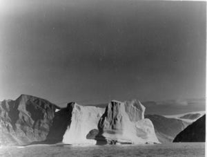 Image: Iceberg, Umanak Fjord [and mountains]