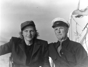 Image of Captain Donald and Mrs. MacMillan