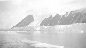 Image: Glacier and iceberg