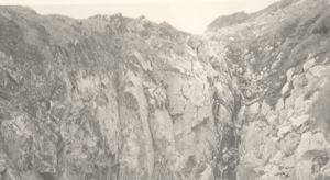 Image of Rocky slope, detail