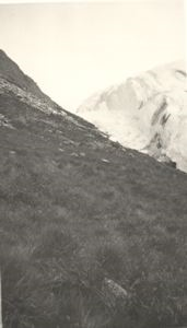 Image: Landscape: hill and glacier 