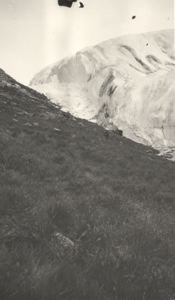 Image: Landscape: hill and glacier