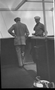 Image: Two men on deck