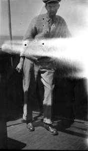 Image of Marius Johnston on deck