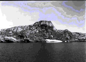 Image of Small island on which we built the second cairn