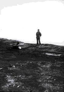 Image of Dr. Gross and the Sargeant on Gannet Island