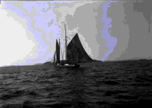 Image of Newfoundland fishing schooner Linda Tibbs, Domino Run