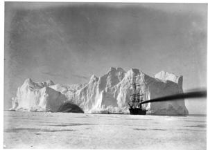 Image of Between the Iceberg and Field-Ice.  The PANTHER Firing Up