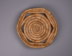 Image: Grass woven basket or tray