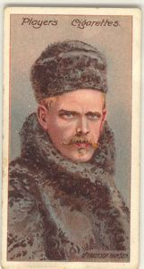 Image of Cigarette card, Dr. Fridtjof Nansen, G.C.V.O., F.R.G.S.
