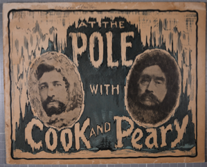 Image of At the Pole with Cook and Peary.