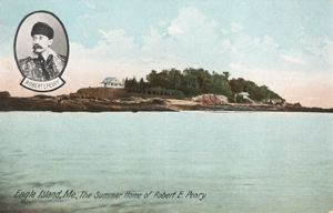 Image: Eagle Island, Me., Summer Home of Robert E. Peary. 