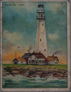 Image of Cigarette Card- Boon Island Light