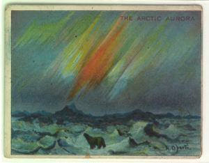 Image: Cigarette card - The Arctic Aurora