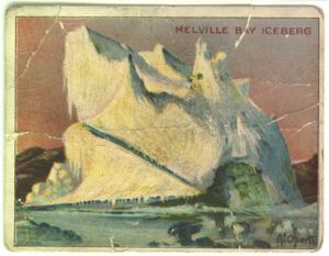 Image: Cigarette card - Melville Bay Iceberg