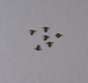 Image: small brass wood screws