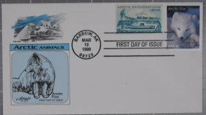 Image: Arctic Fox Stamp First Day Cover