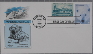 Image of Polar Bear Stamp First Day Cover