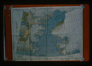 Image: View of Smith Sound World Aeronautical Chart to show areas of investigation
