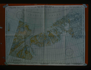 Image: Map of Robeson Channel indicating all areas along North Greenland coast