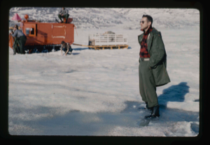 Image of Operation Groundhog, U.S. Geological Survey, checking initial thaw portions 