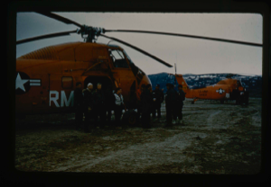 Image of Operation Groundhog, 60B under Bill Davies and Dan Krinsley, leaving