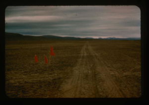 Image: Soil surface airstrip on Polaris Promontory.