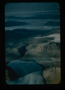 Image of Aerial view of Danmarks Fjord.